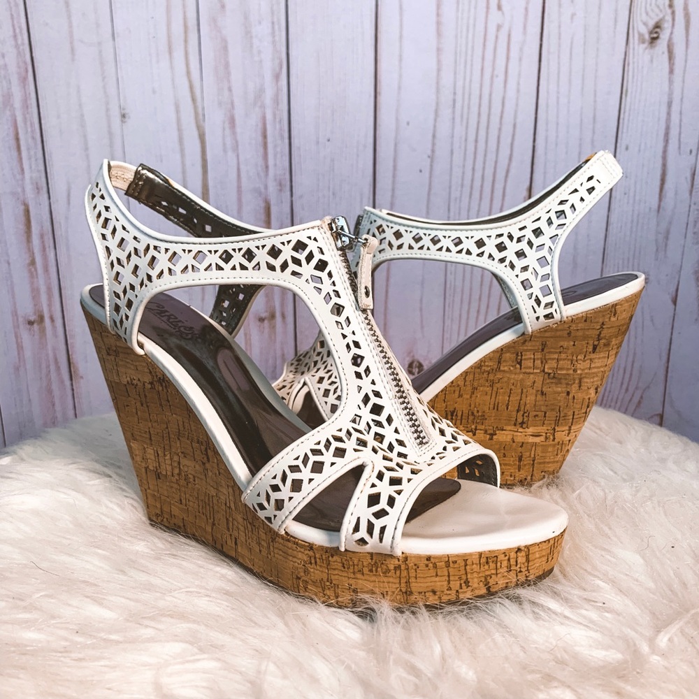 Carlos Santana White Wedges 9